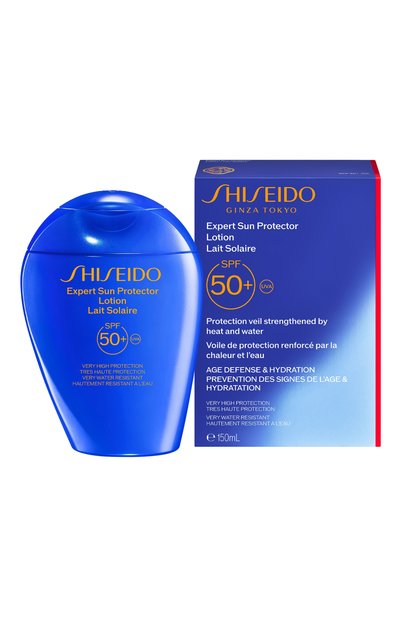 Солнцезащитный лосьон для лица и тела expert sun spf 50+ (150ml) SHISEIDO, арт. 21231SH, фото 4
