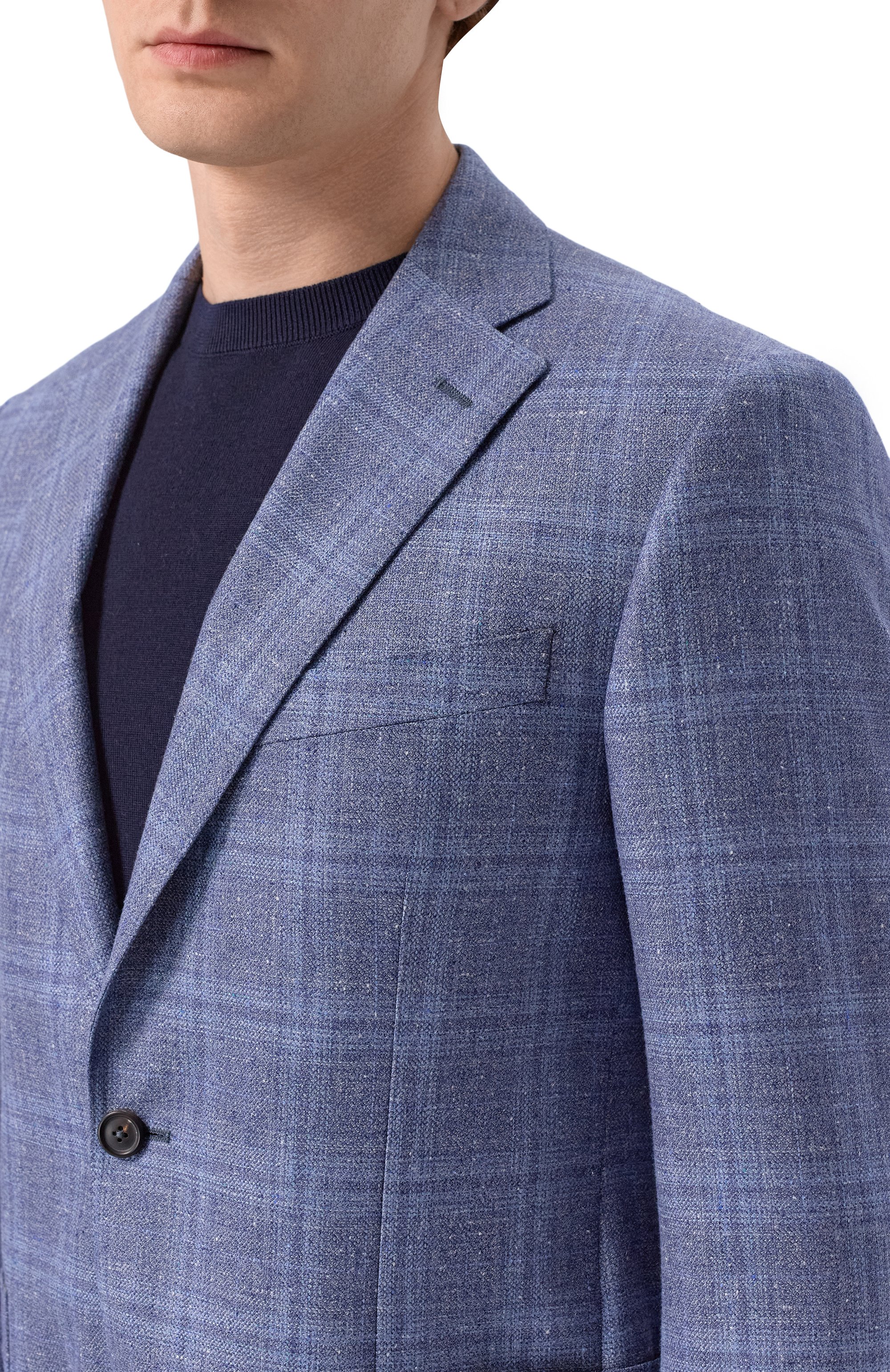 Пиджак из шелка и шерсти CORNELIANI, арт. 276018/2716921, фото 6