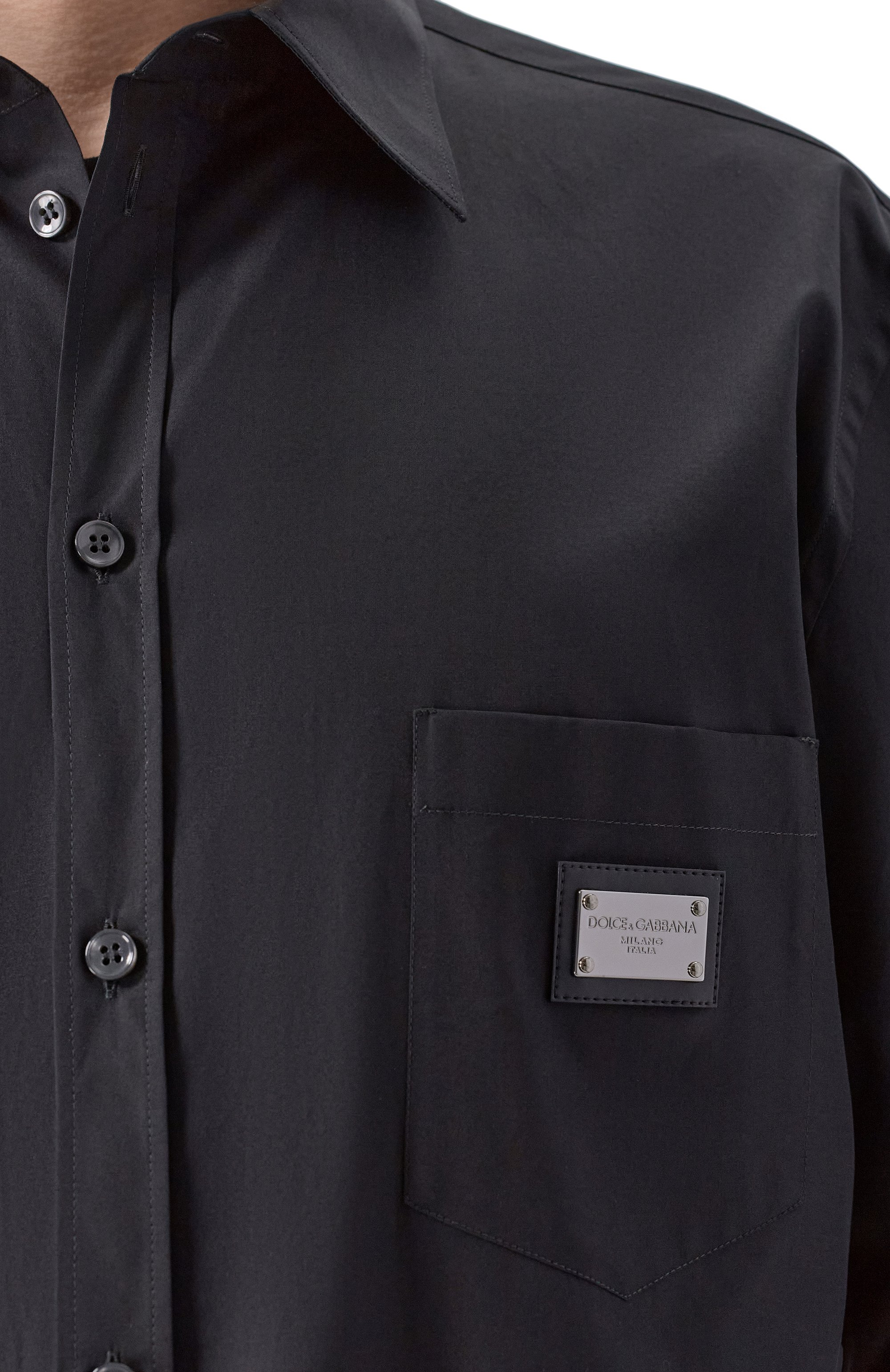 Хлопковая рубашка DOLCE & GABBANA, арт. G5JG4T/GK006, фото 5