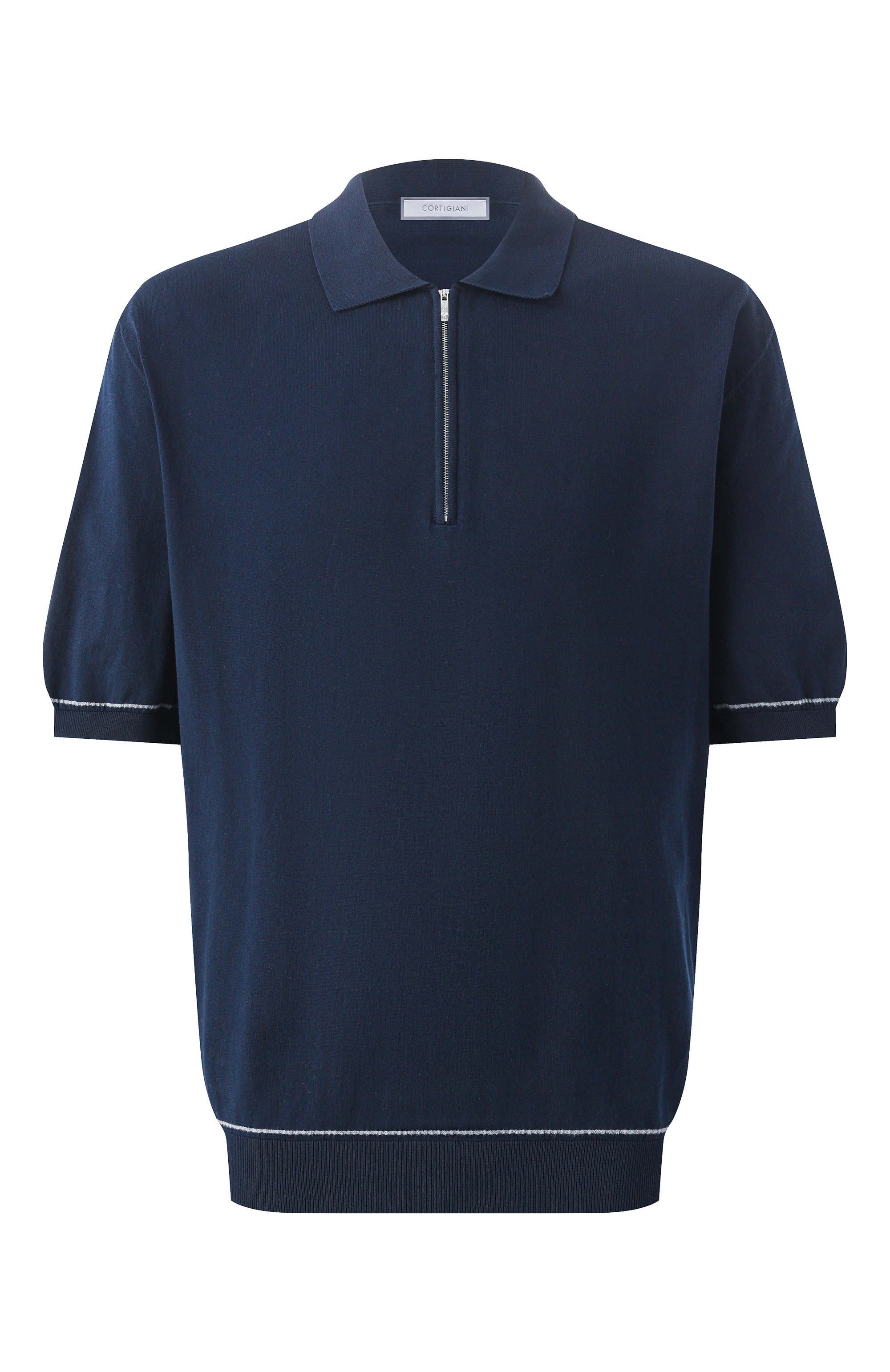 Хлопковое поло CORTIGIANI, арт. 2A9111, фото 1