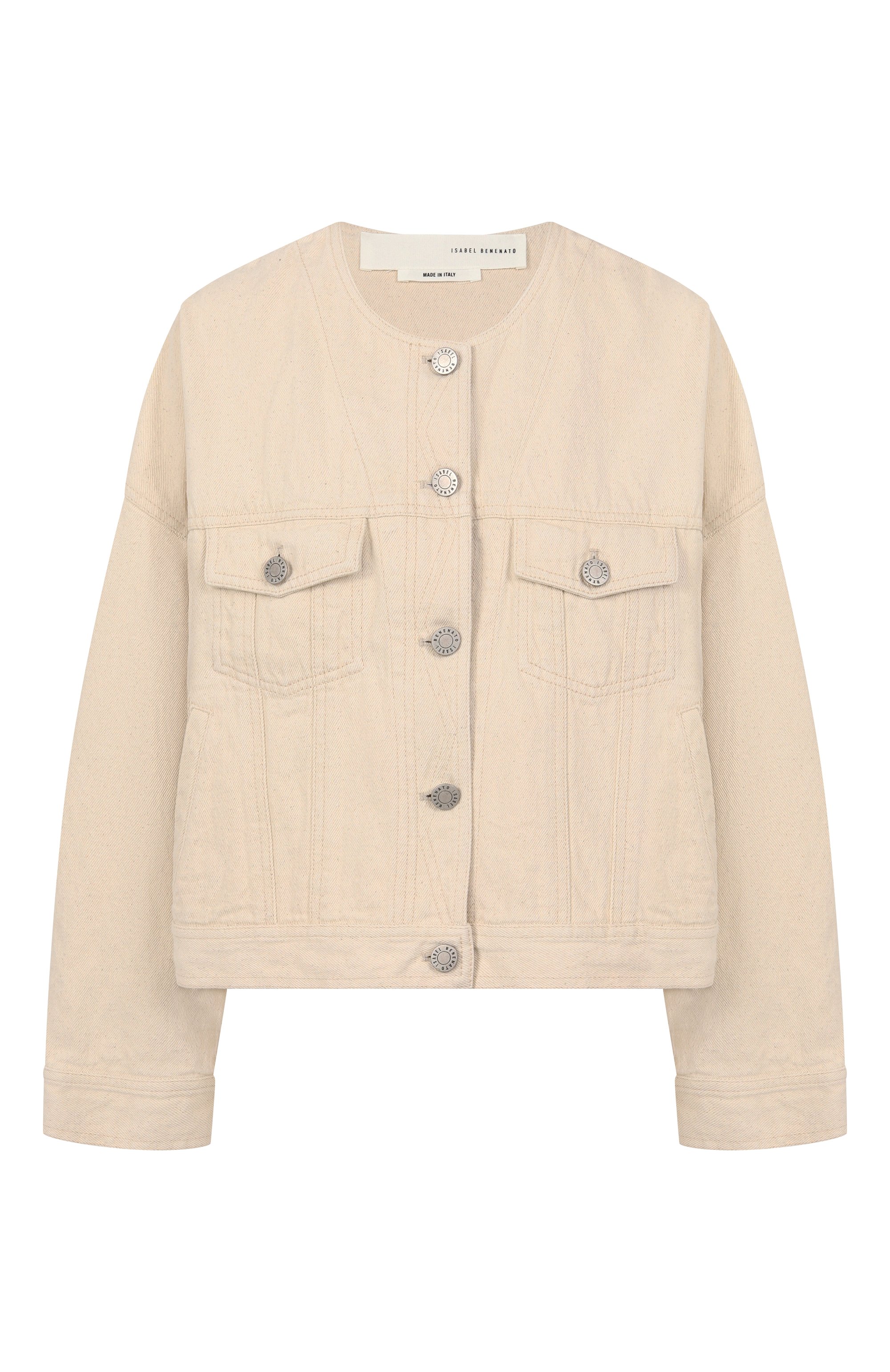 Джинсовая куртка ISABEL BENENATO, арт. DW64S25, фото 1