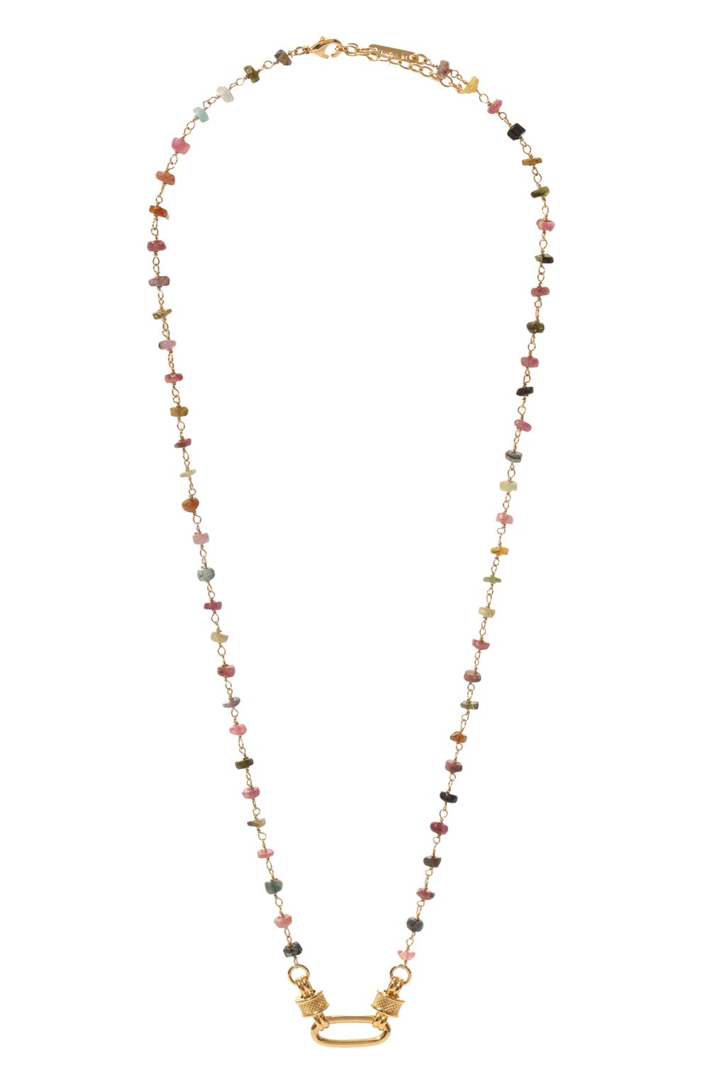 Колье HANKA_IN разноцветного цвета по цене 17400 руб., арт. LINK-C0B3T-T0U-0.5M, фото 1 Колье HANKA_IN, арт. LINK-C0B3T-T0U-0.5M, фото 1