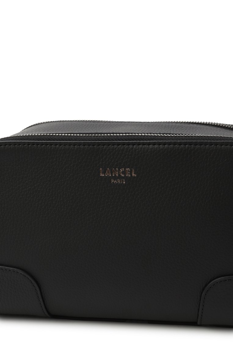 Мужской несессер LANCEL черного цвета, арт. A13431 | Фото 2 (Размер: small; Материал: Натуральная кожа; Автоматизация ТО: Проставлено; Автоматизация состава: Проставлено)