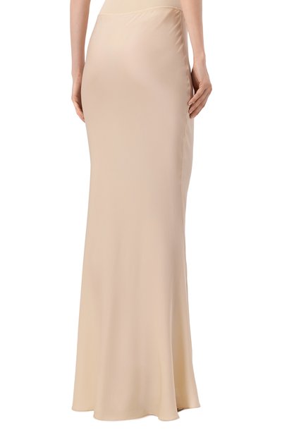 Шелковая юбка GOOROO бежевого цвета по цене 67770 руб., арт. SK041L-2005-102-SS25, фото 4 Шелковая юбка GOOROO, арт. SK041L-2005-102-SS25, фото 4