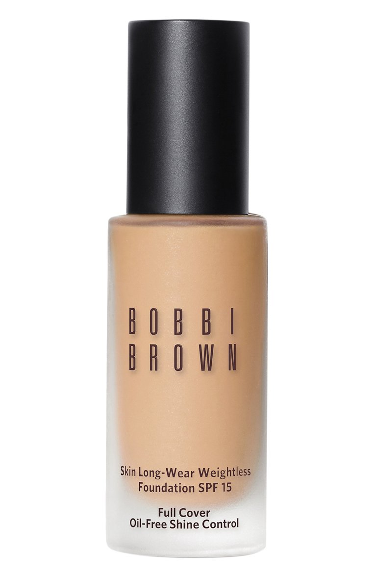 Тональное средство skin long-wear weigthless foundation spf 15, neutral sand (30ml) BOBBI BROWN  цвета, арт. EGXR-38 | Фото 1 (Статус проверки: Проверена категория; Региональные ограничения белый список (Axapta Mercury): Не проставлено; Нос: Не проставлено; Финишное покрытие: Матовый; SPF фильтр: Низкий (5-20))