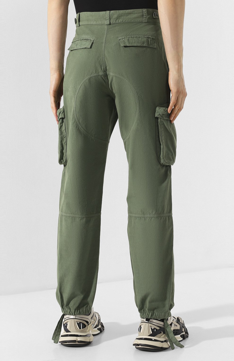 Хлопковые брюки-карго OFF-WHITE, арт. 0MCF012R20A660014300, фото 4