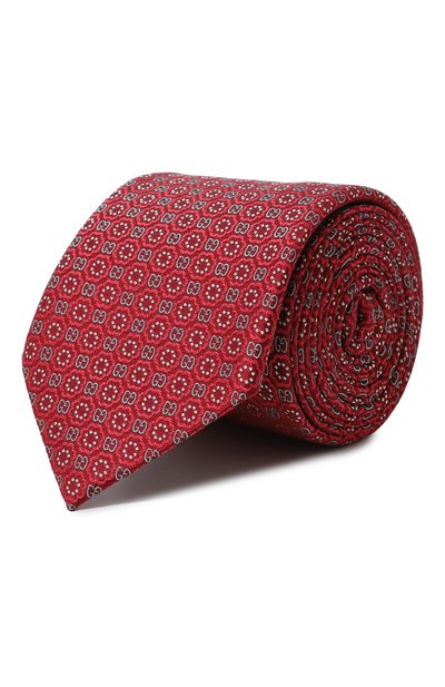 Шелковый галстук GUCCI, арт. 643996 4E002, фото 1