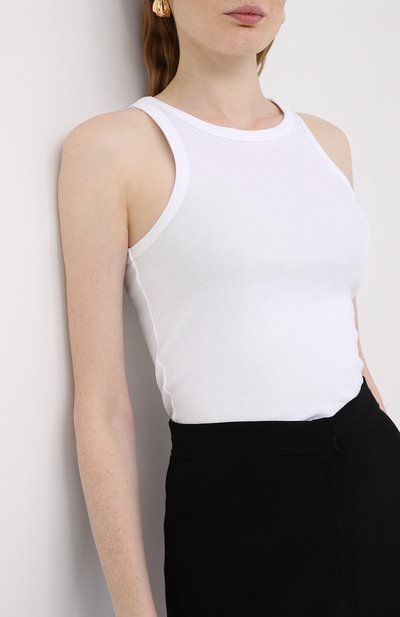 Хлопковая майка BY MALENE BIRGER, арт. Q67596014/AMIEE, фото 3