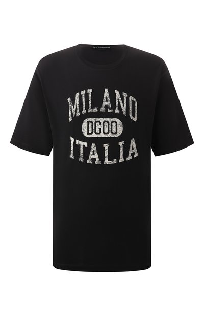 Мужская хлопковая футболка DOLCE & GABBANA, арт. G8PN9T/G7NPV