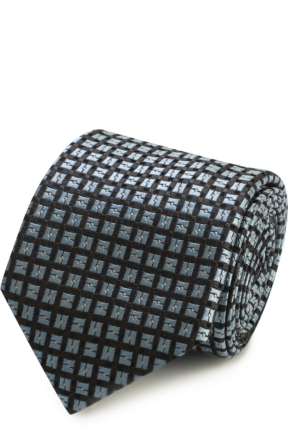 Шелковый галстук с узором ZEGNA, арт. Z9F111PC, фото 1