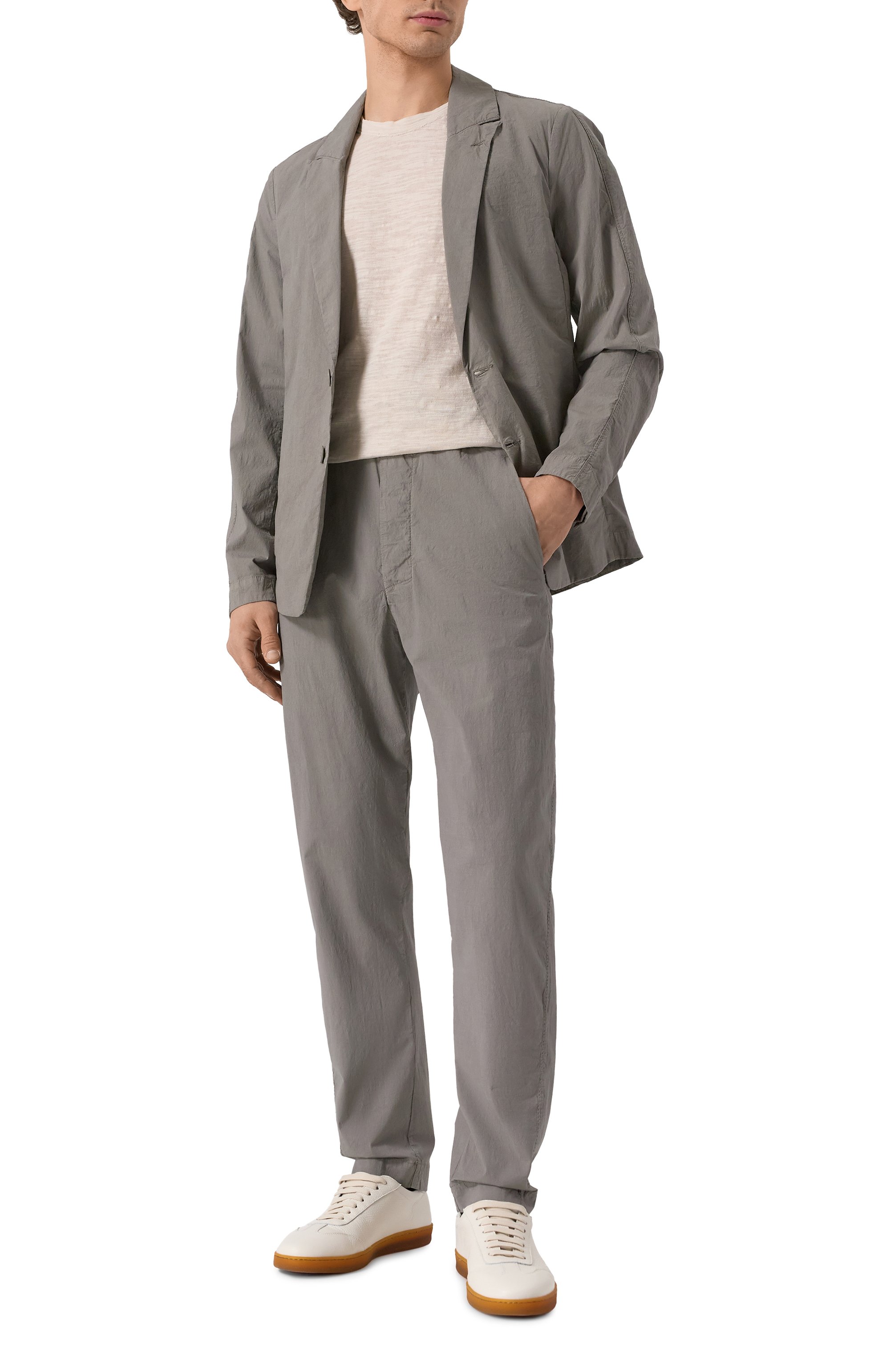 Хлопковый пиджак TRANSIT, арт. CFUTRZG161, фото 2