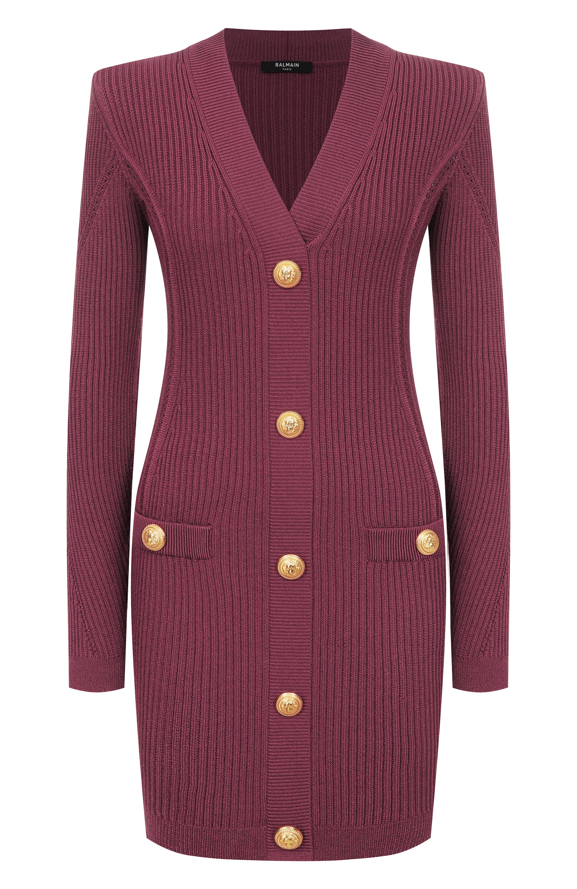 Платье из вискозы BALMAIN, арт. FF0R8033/KJ15, фото 1