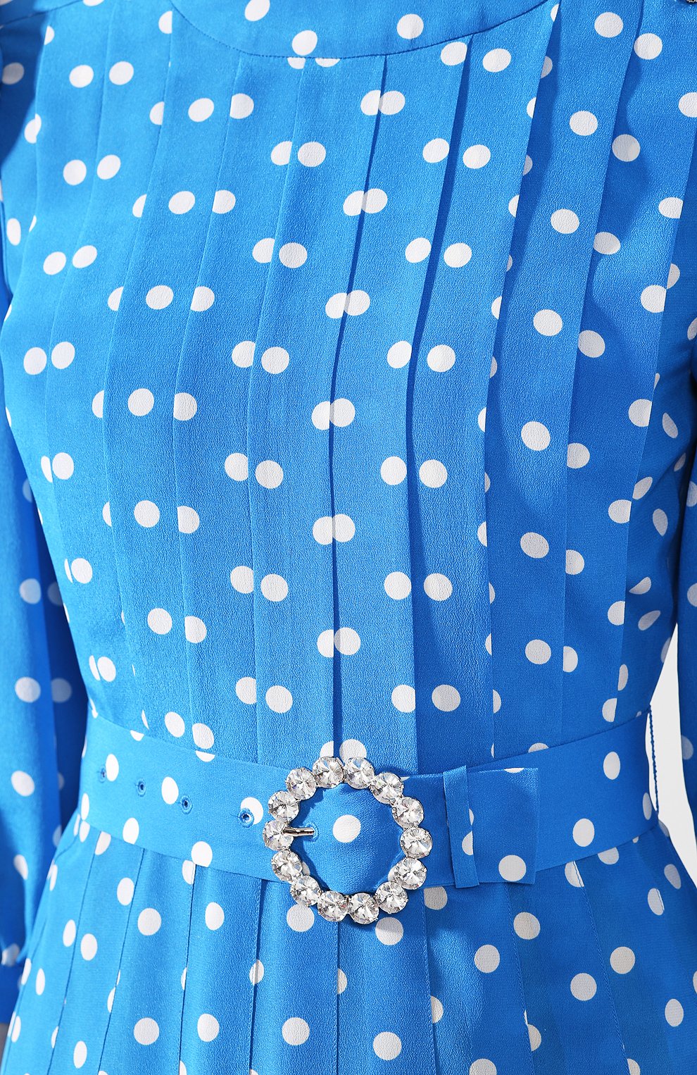 Шелковое платье ALESSANDRA RICH, арт. FAB2016-F2818, фото 5