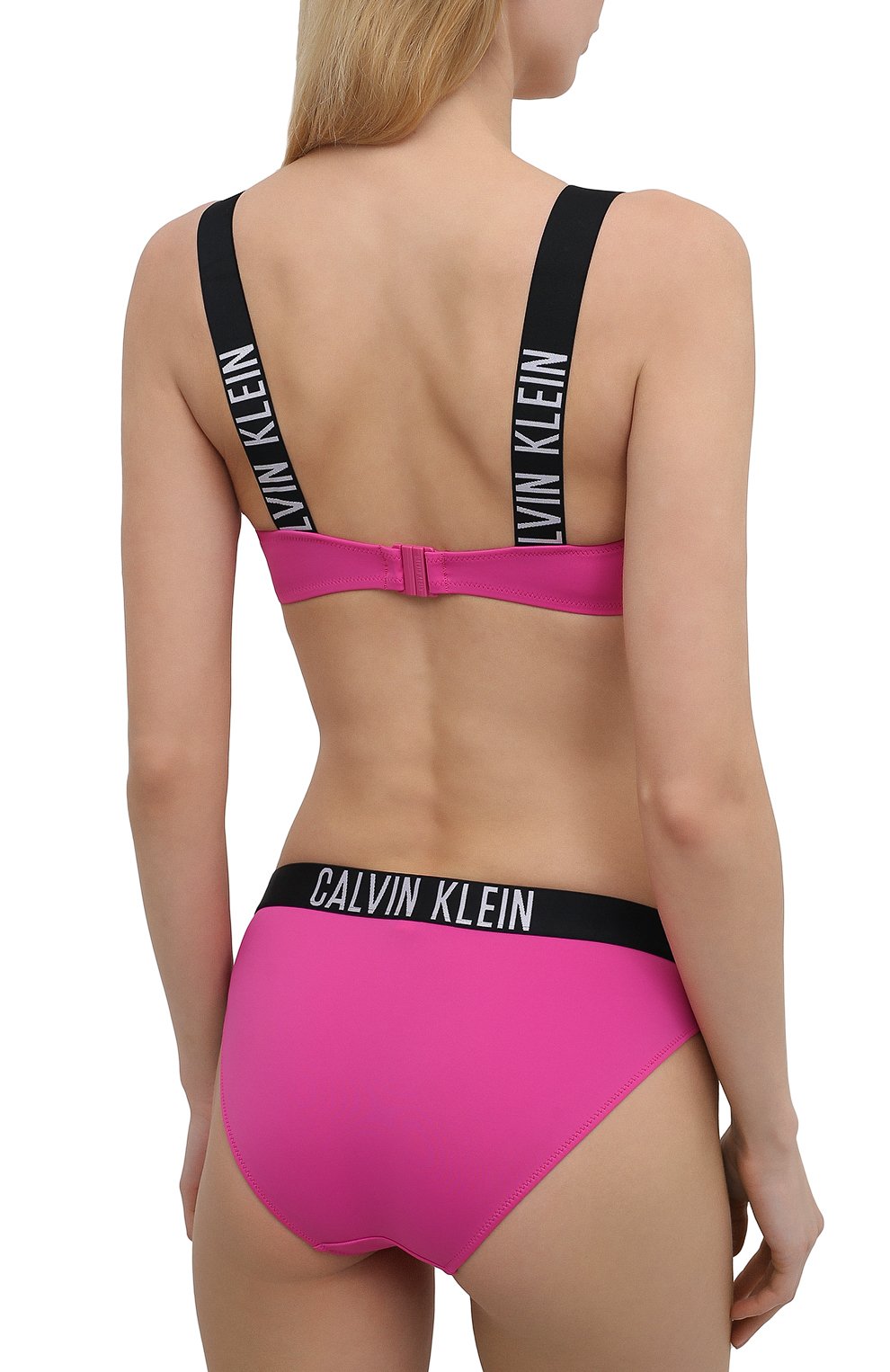 Бра-топ CALVIN KLEIN малинового цвета по цене 6805 руб., арт. KW0KW01228, фото 3 Бра-топ CALVIN KLEIN, арт. KW0KW01228, фото 3