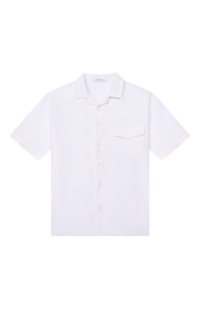 Рубашка изо льна и хлопка PAOLO PECORA MILANO, арт. PP4340