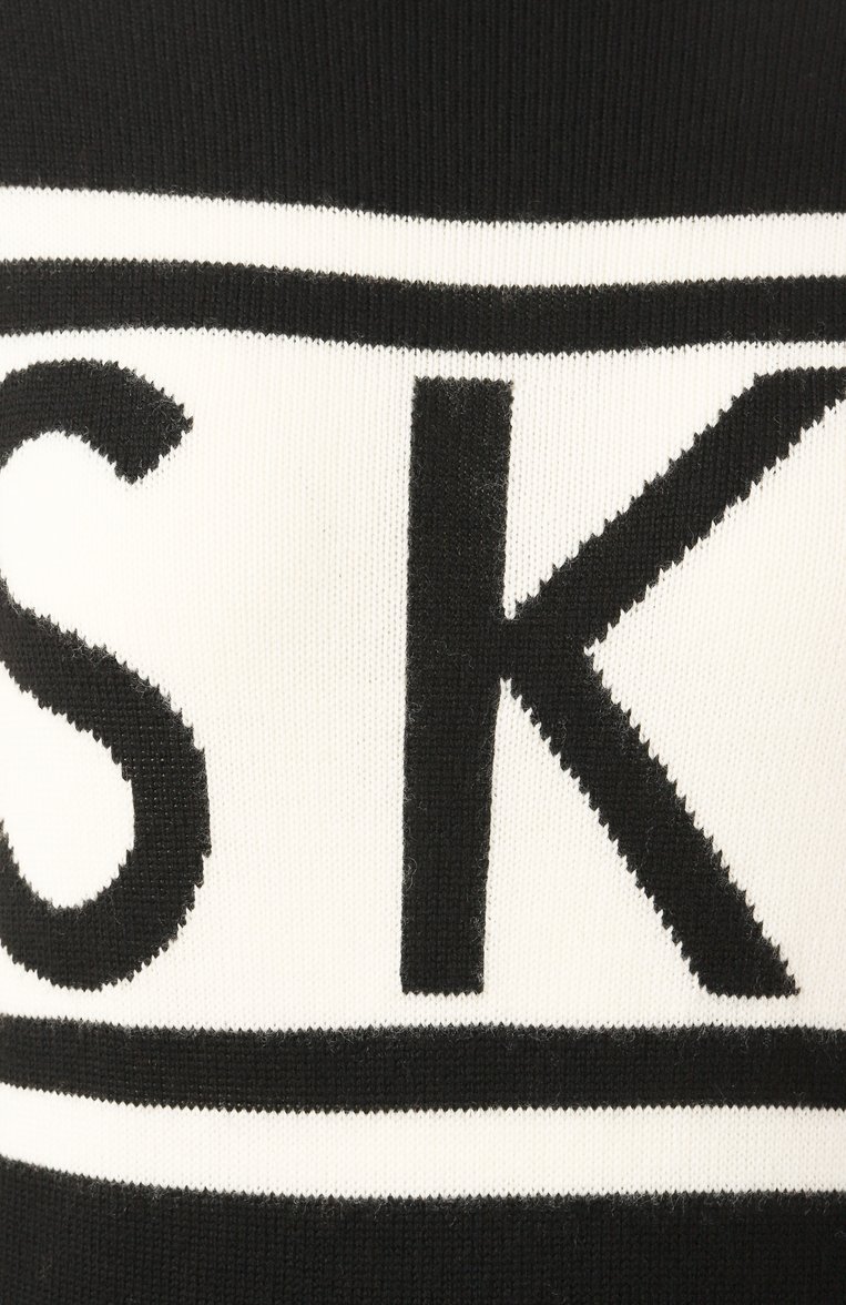 Женская шерстяная водолазка PERFECT MOMENT черного цвета, арт. W3000075/SCHILD SWEATER | Фото 6 (Материал внешний: Шерсть; Материал сплава: Проставлено; Рукава: Длинные; Драгоценные камни: Проставлено; Длина (для топов): Стандартные; Женское Кросс-КТ: Водолазка-одежда; Стили: Кэжуэл)
