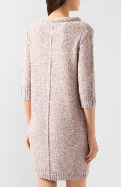 Платье с пайетками D.EXTERIOR розового цвета по цене 35150 руб., арт. 49554, фото 4 Платье с пайетками D.EXTERIOR, арт. 49554, фото 4