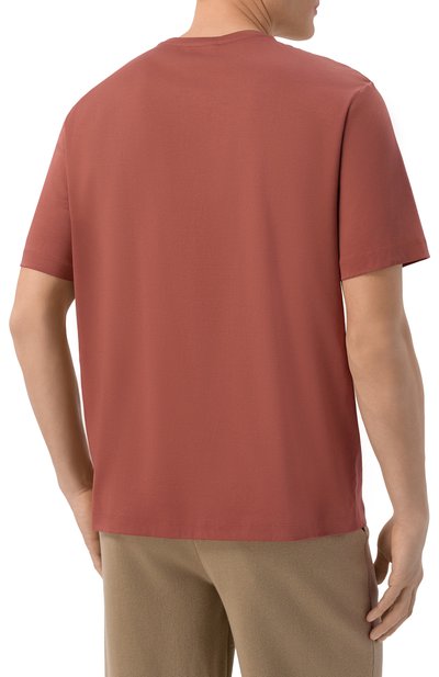 Хлопковая футболка 12 STOREEZ, арт. 135818, фото 4