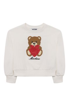 Хлопковый свитшот MOSCHINO, арт. HDF05E/LDA14/4A-8A, фото 1