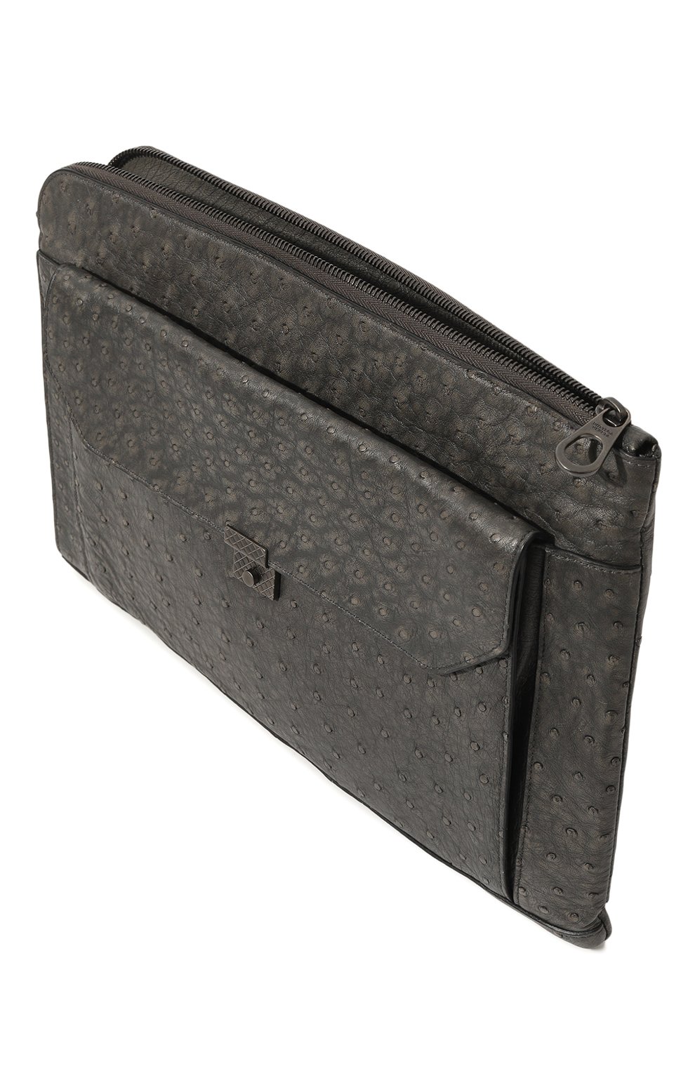 Футляр для документов из кожи страуса BOTTEGA VENETA, арт. 469130/VQ950, фото 3
