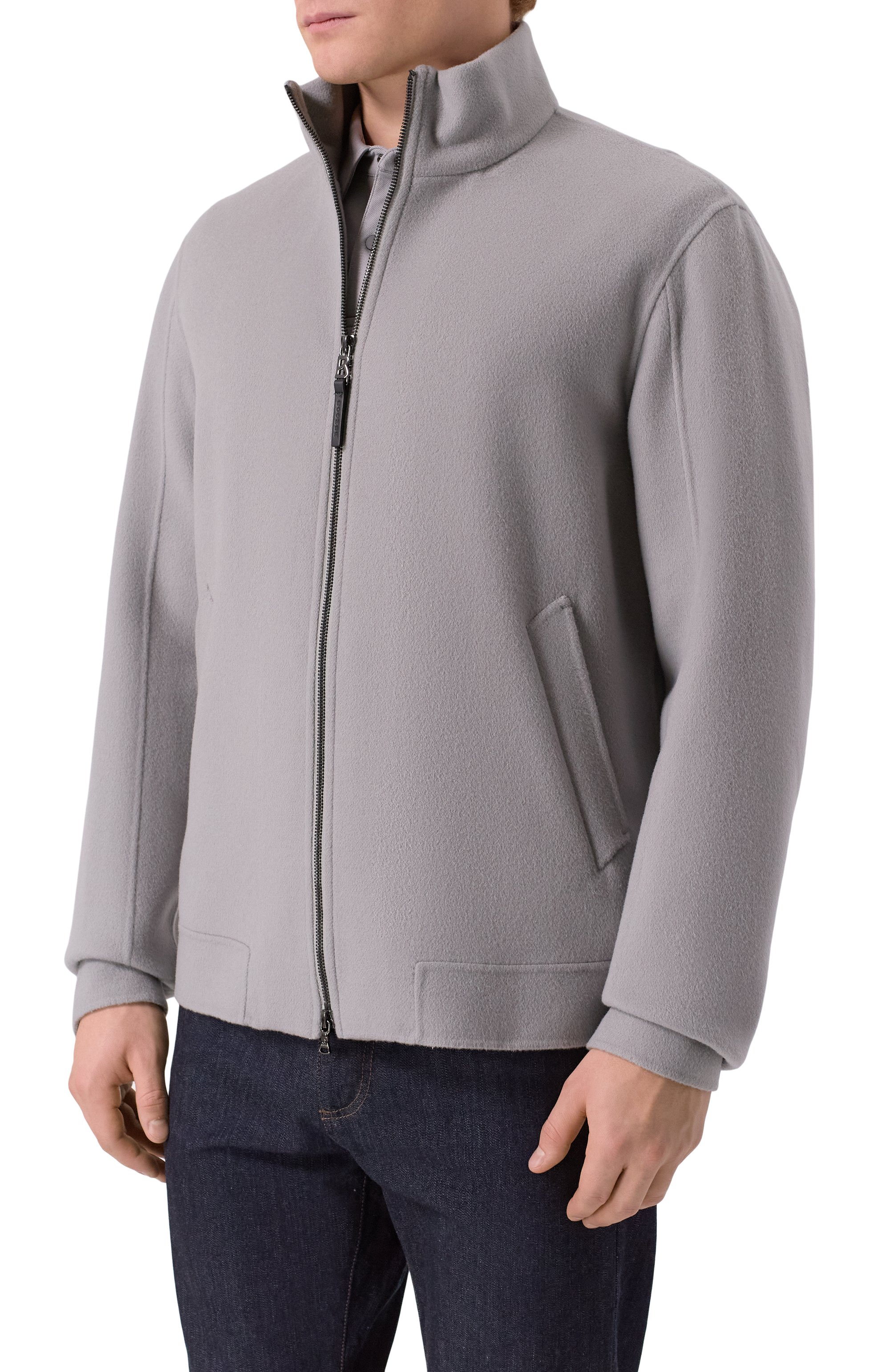 Шерстяная куртка BOGNER серого цвета по цене 88600 руб., арт. 38179752, фото 3 Шерстяная куртка BOGNER, арт. 38179752, фото 3