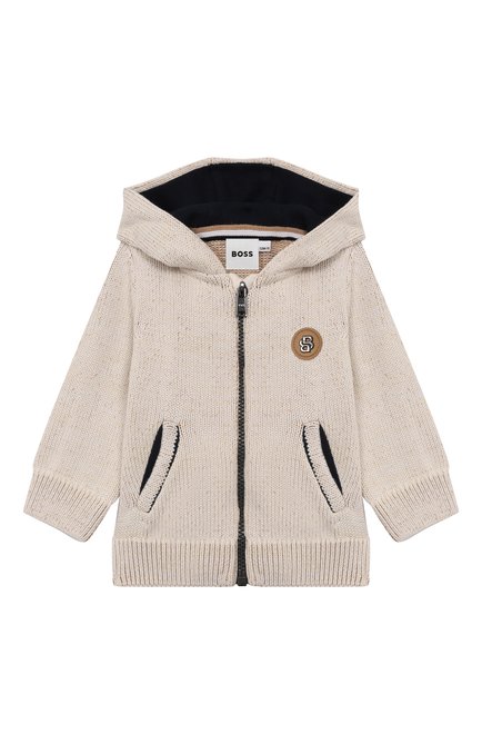 Хлопковая толстовка BOSS, арт. J51248/9M-18M