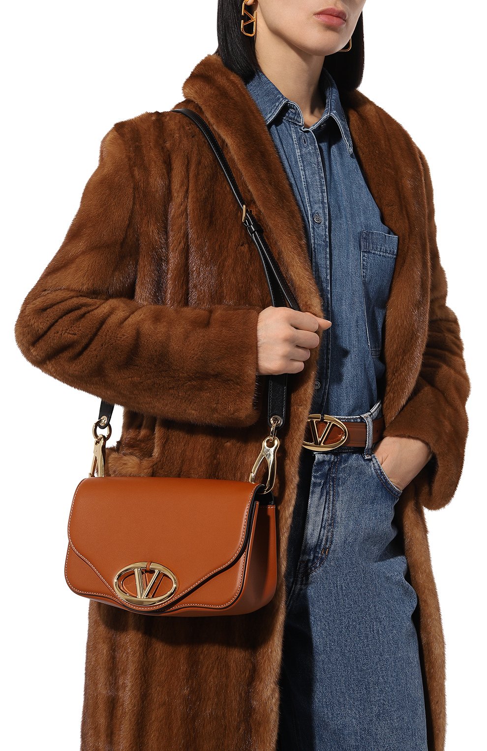 Сумка logo 1 small VALENTINO, арт. 5W2B0N90/IMT, фото 2