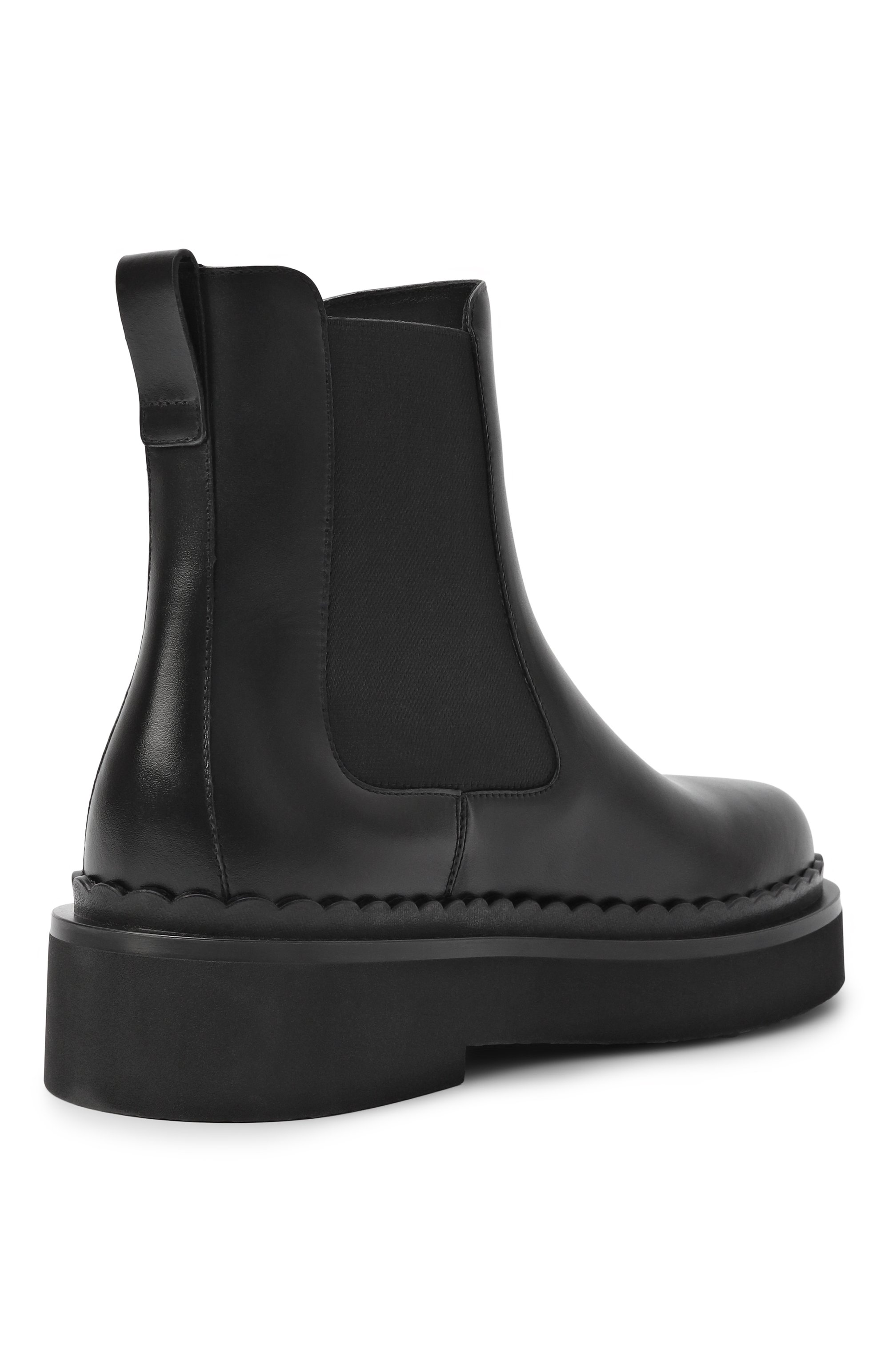 Кожаные челси VALENTINO черного цвета по цене 152500 руб., арт. 7W2S0ME7/BEK, фото 5 Кожаные челси VALENTINO, арт. 7W2S0ME7/BEK, фото 5