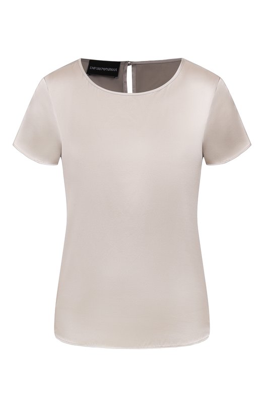 Атласный топ Emporio Armani 8N2K15/2NXXZ Серый 8N2K15/2NXXZ