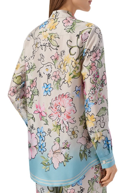 Блузка Elie Saab SH141NR26/TS001 Разноцветный  SH141NR26/TS001 Фото 4