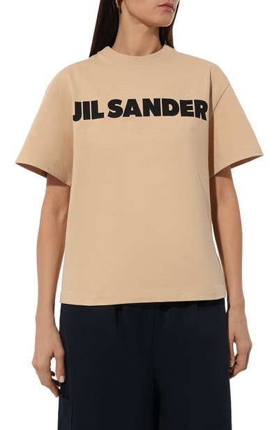 Хлопковая футболка JIL SANDER, арт. J02GC0001/J20215, фото 3