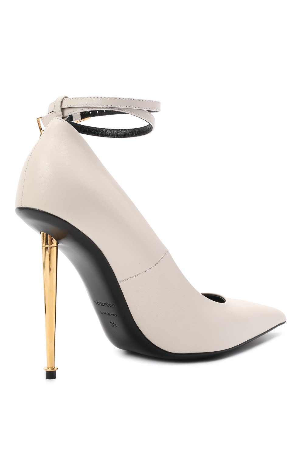 Кожаные туфли padlock TOM FORD, арт. W2271T-LKD002, фото 4