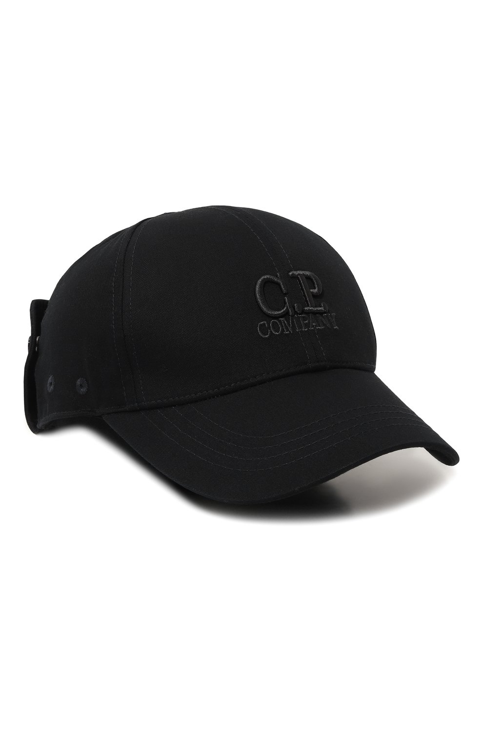 Хлопковая бейсболка C.P. COMPANY темно-синего цвета по цене 8735 руб., арт. CUX004/L0A04, фото 1 Хлопковая бейсболка C.P. COMPANY, арт. CUX004/L0A04, фото 1