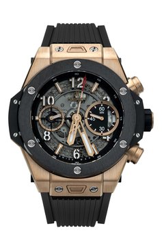 Мужские часы big bang unico king gold ceramic HUBLOT бесцветного цвета, арт. 441.OM.1180.RX | Фото 1 (Механизм: Автомат; Материал корпуса: Розовое золото; Региональные ограничения белый список (Axapta Mercury): Не проставлено; Нос: Не проставлено; Цвет циферблата: Серебристый)