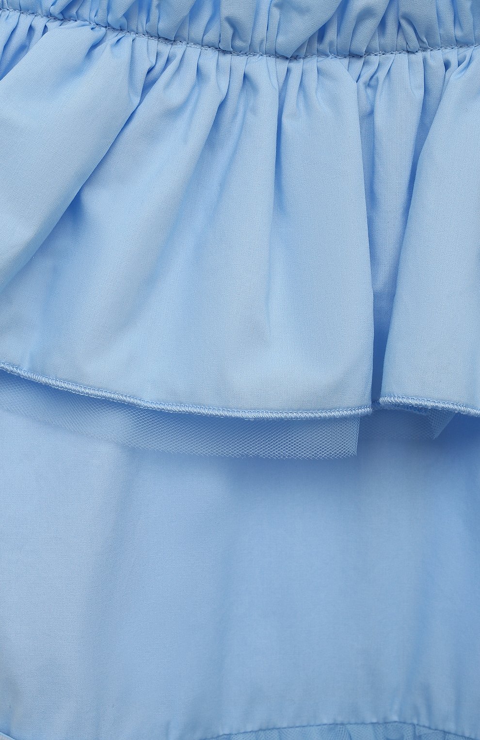 Хлопковое платье MONNALISA, арт. 17C905, фото 3