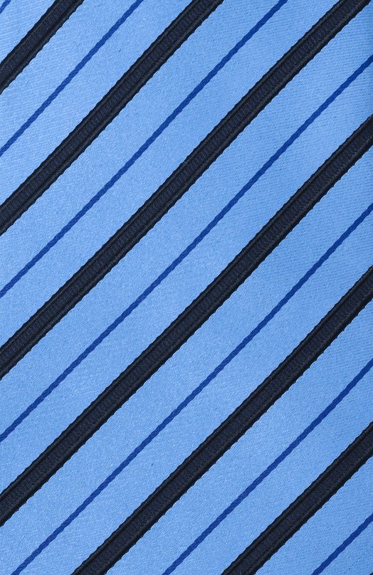 Шелковый галстук Kiton UCRVKPC06L4601 Голубой  UCRVKPC06L4601 Фото 4