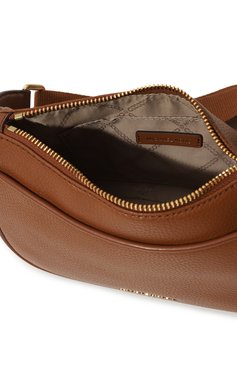 Женская сумка jet set medium MICHAEL MICHAEL KORS коричневого цвета, арт. 32T4GJ6C6T | Фото 5 (Материал: Натуральная кожа; Размер: medium; Материал сплава: Проставлено; Драгоценные камни: Проставлено; Ремень/цепочка: На ремешке)