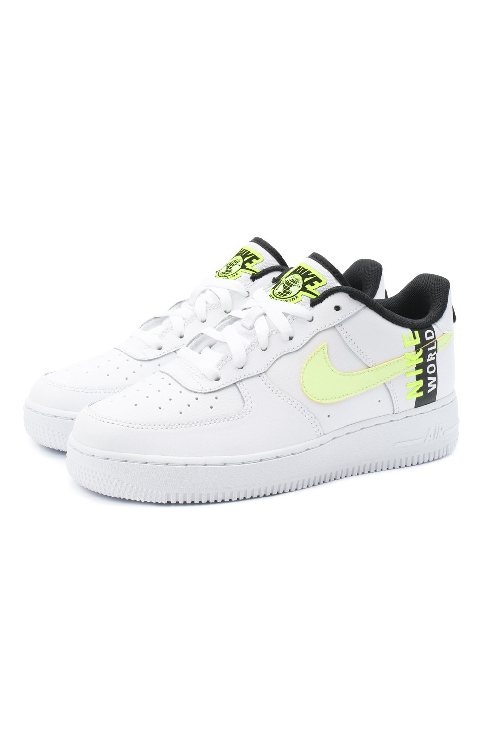 Детские кроссовки nike air force 1 lv8 1 NIKE розового цвета, арт. CN8536-100 | Фото 1 (Региональные ограничения белый список (Axapta Mercury): RU; Стили: Классический)