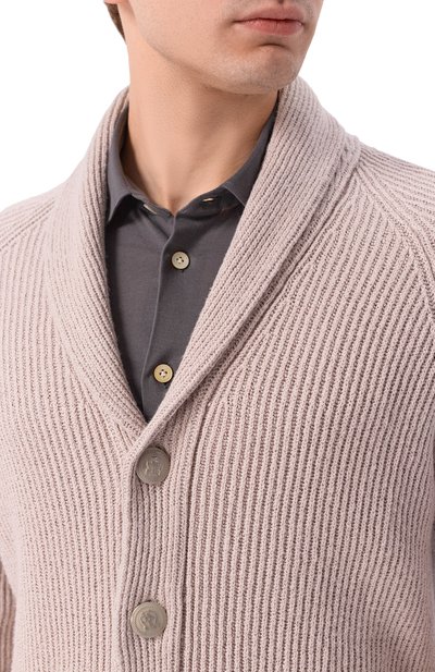 Хлопковый кардиган BRUNELLO CUCINELLI, арт. MNI708606, фото 5