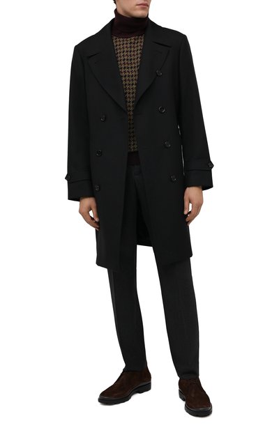 Замшевые ботинки TOD’S темно-коричневого цвета по цене 74600 руб., арт. XXM04E00D80RE0, фото 2 Замшевые ботинки TOD’S, арт. XXM04E00D80RE0, фото 2