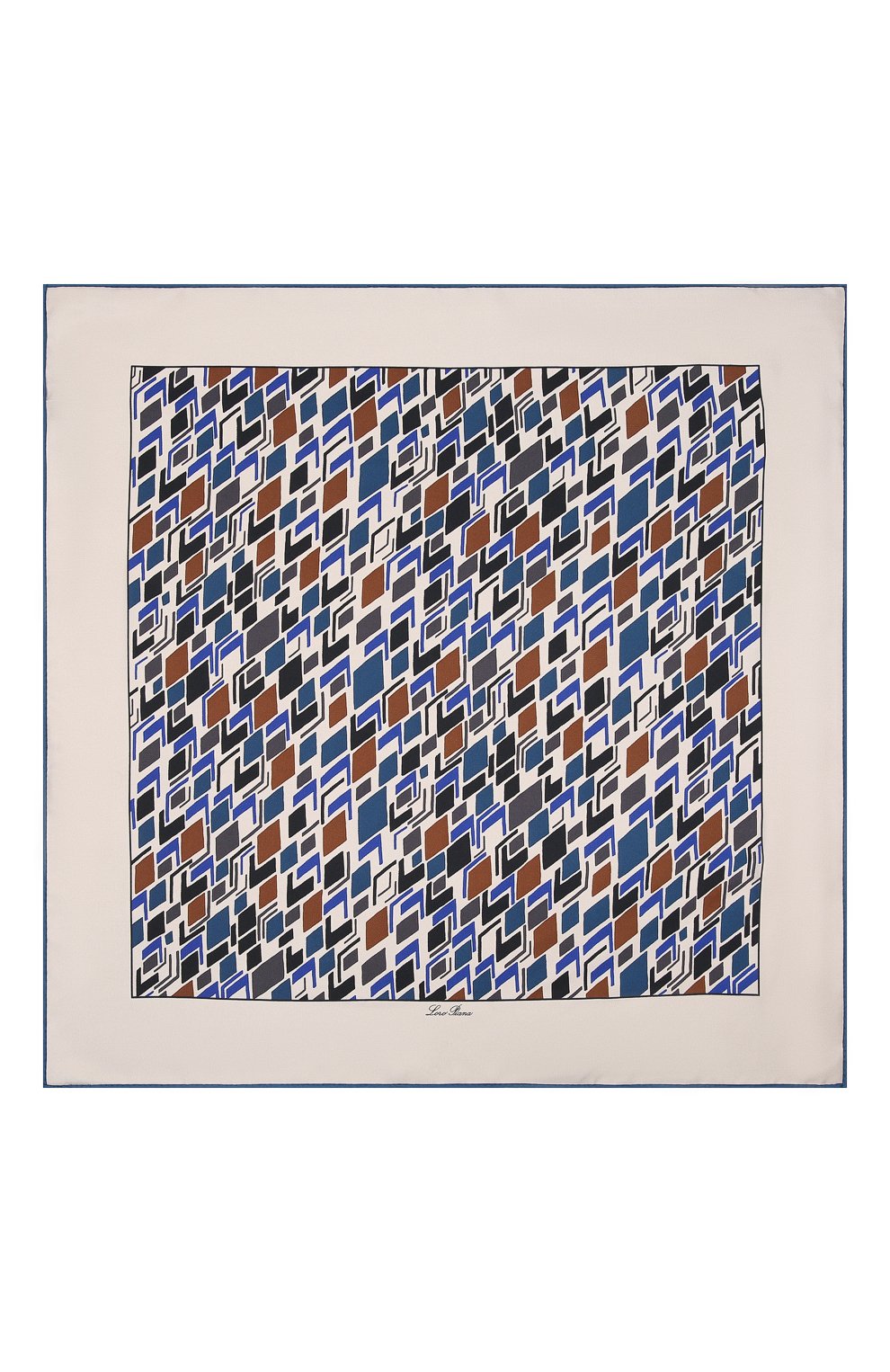 Шелковый платок duomo LORO PIANA, арт. FAL9332, фото 5