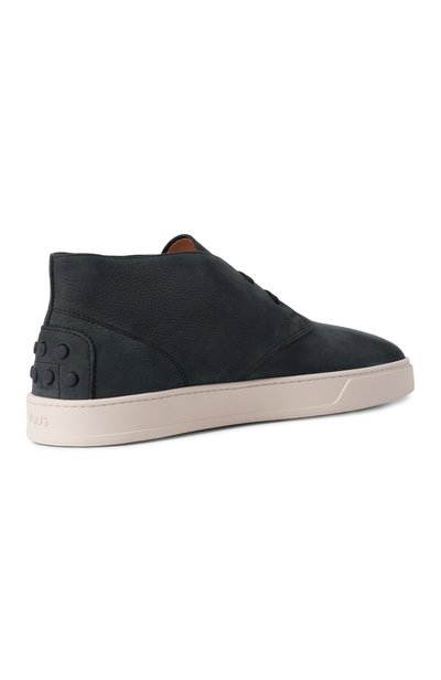 Кеды из нубука TOD’S темно-синего цвета по цене 77900 руб., арт. XXM04L00D80/6RN, фото 4 Кеды из нубука TOD’S, арт. XXM04L00D80/6RN, фото 4