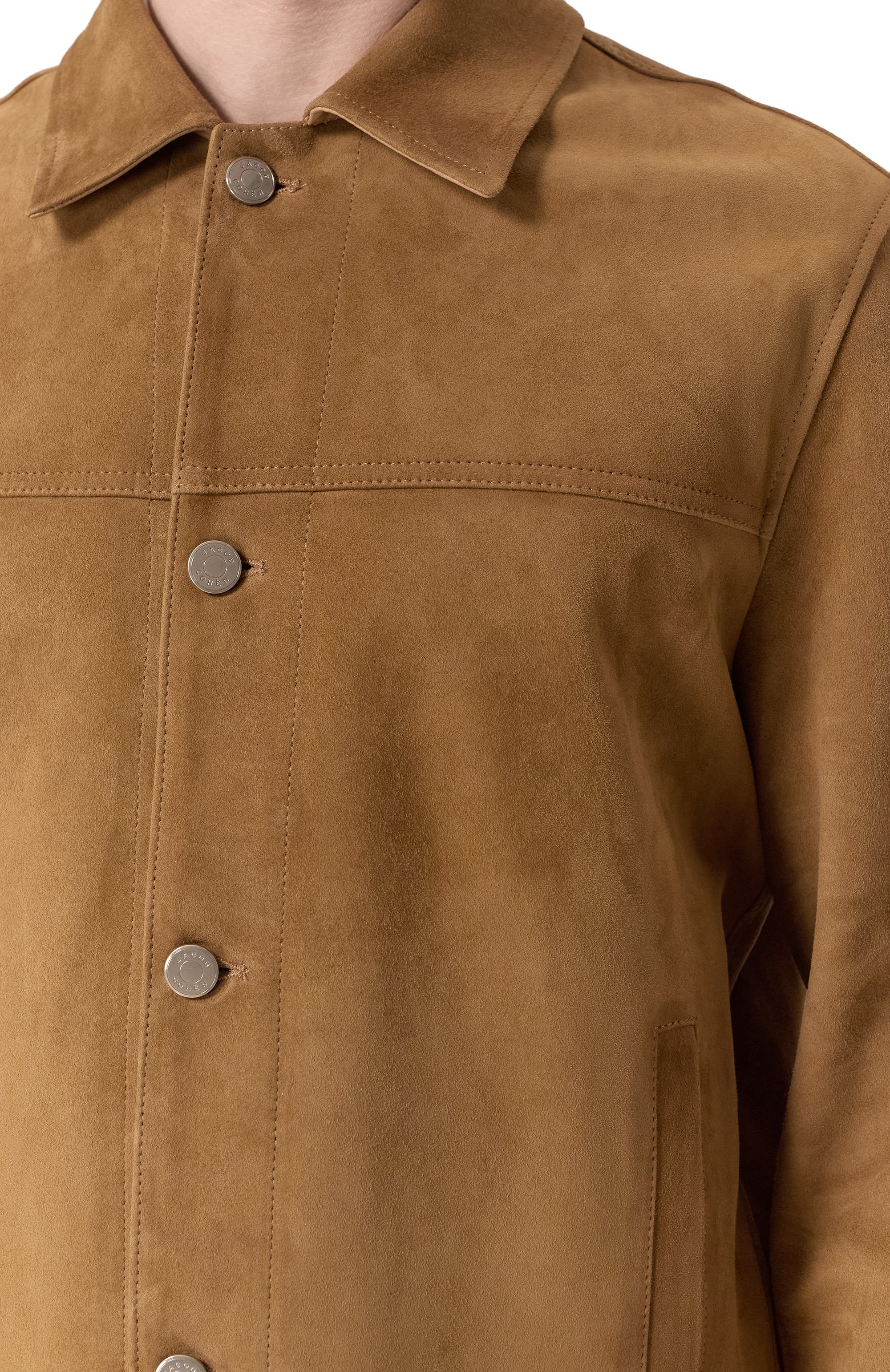 Замшевая куртка JACOB COHEN, арт. 25E P/JUM_H0079 00G D1358 RW, фото 5