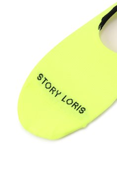 Детские носки STORY LORIS желтого цвета, арт. 6631/10 | Фото 2 (Материал: Синтетический материал, Текстиль; Материал сплава: Проставлено; Нос: Не проставлено; Мальчики Кросс-КТ: Носки; Кросс-КТ: Носки)