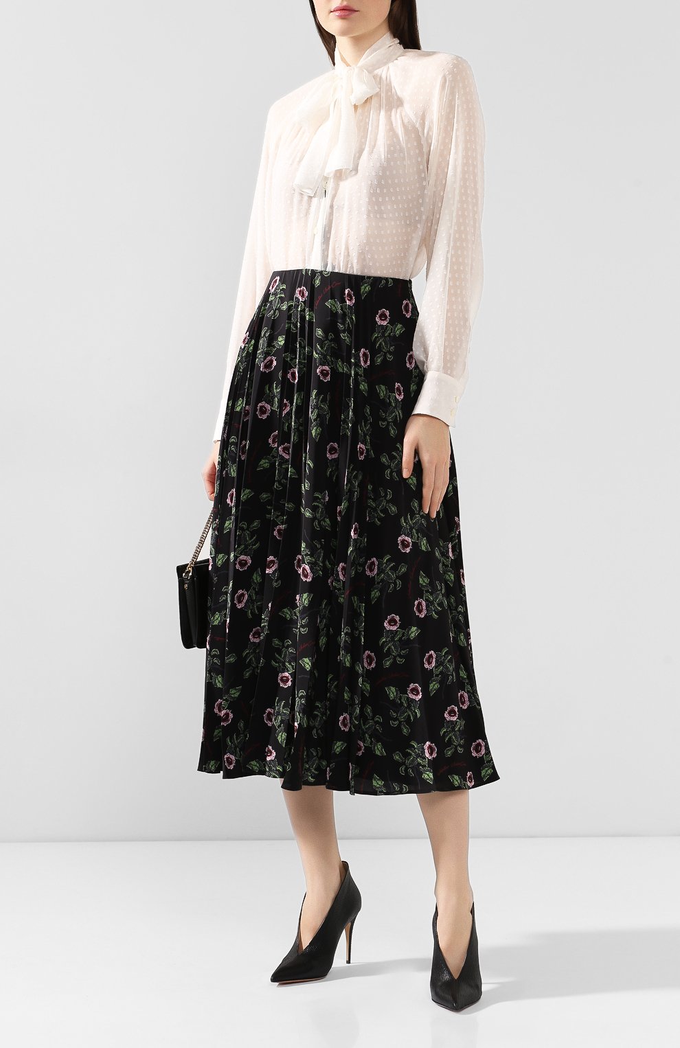 Кожаные ботильоны all stitched VALENTINO, арт. SW2S0L03/CYN, фото 2