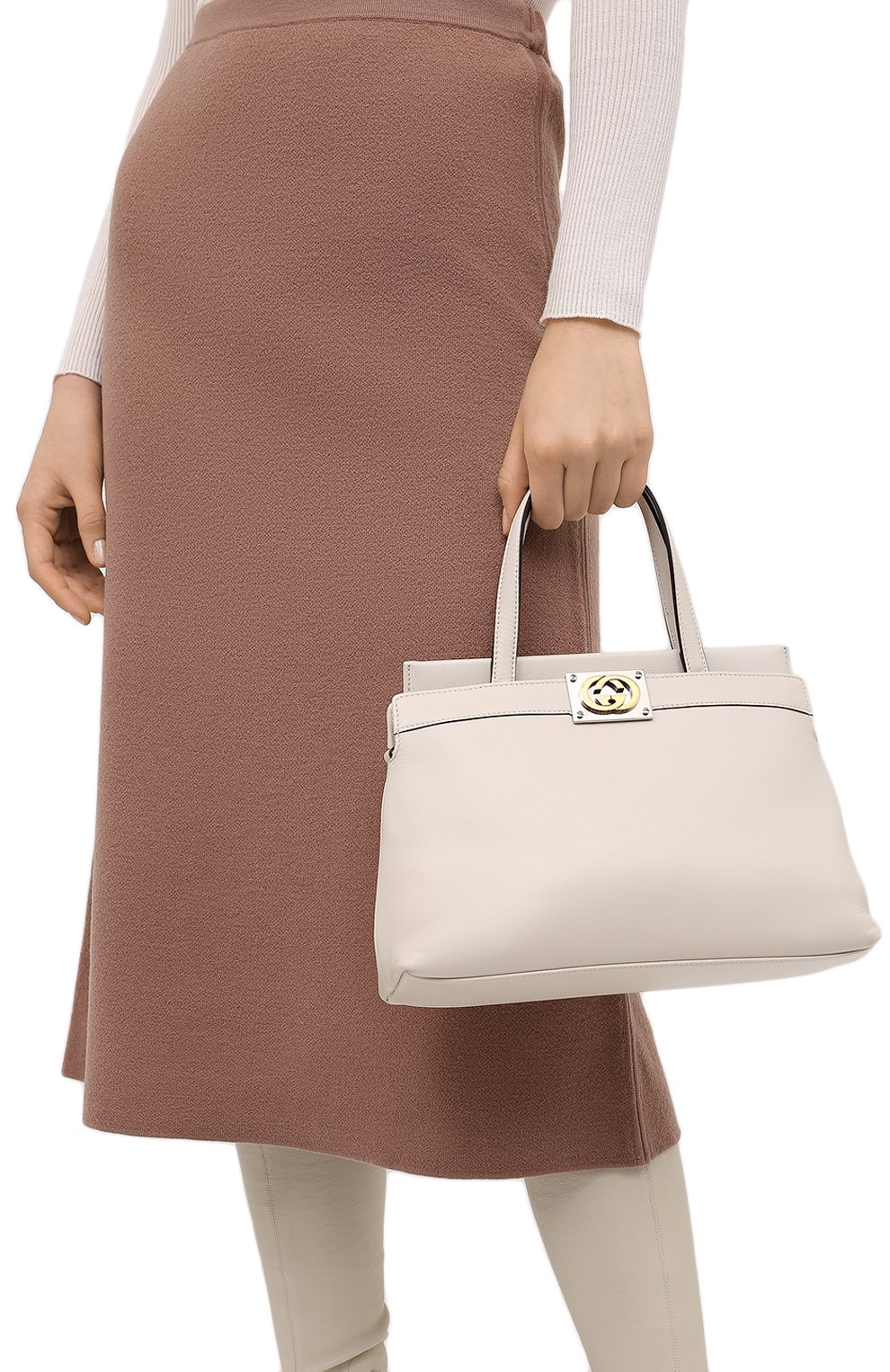 Сумка linea matisse small GUCCI белого цвета по цене 329760 руб., арт. 631663/1W10X, фото 2 Сумка linea matisse small GUCCI, арт. 631663/1W10X, фото 2
