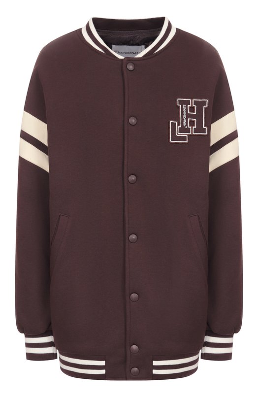 Хлопковый бомбер HINNOMINATE HMABW02071 Коричневый HMABW02071