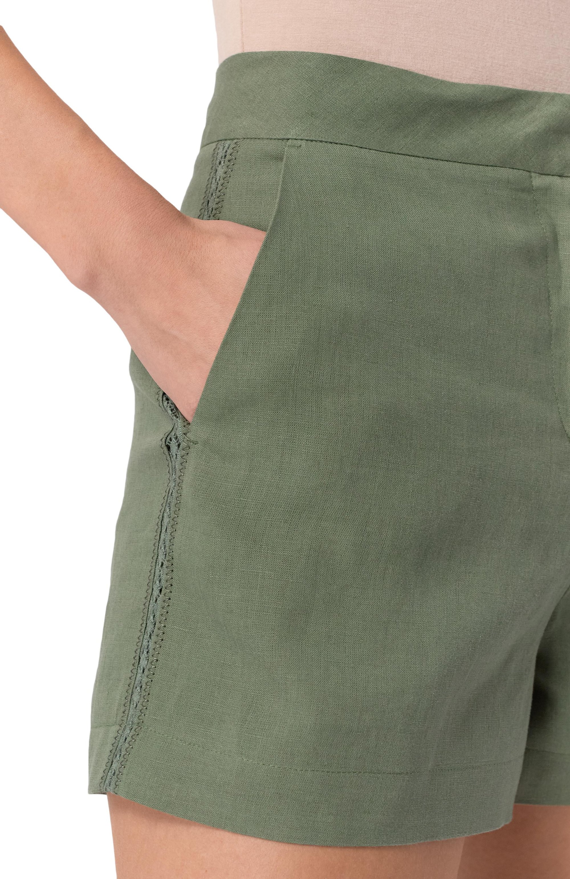 Льняные шорты MVST, арт. TXBST-Y088-1/T1774, фото 5