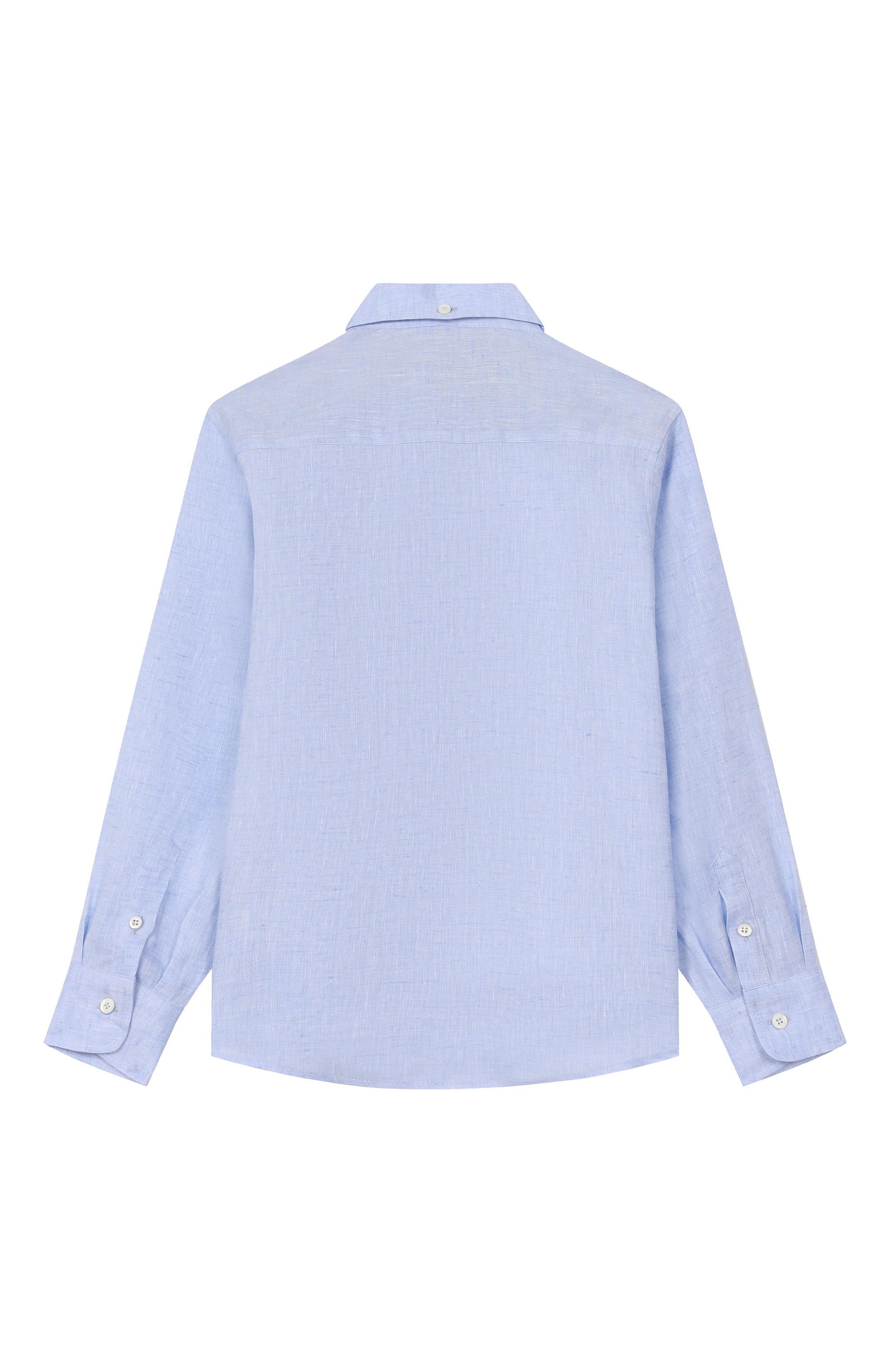 Льняная рубашка BRUNELLO CUCINELLI, арт. BM684C317A, фото 2