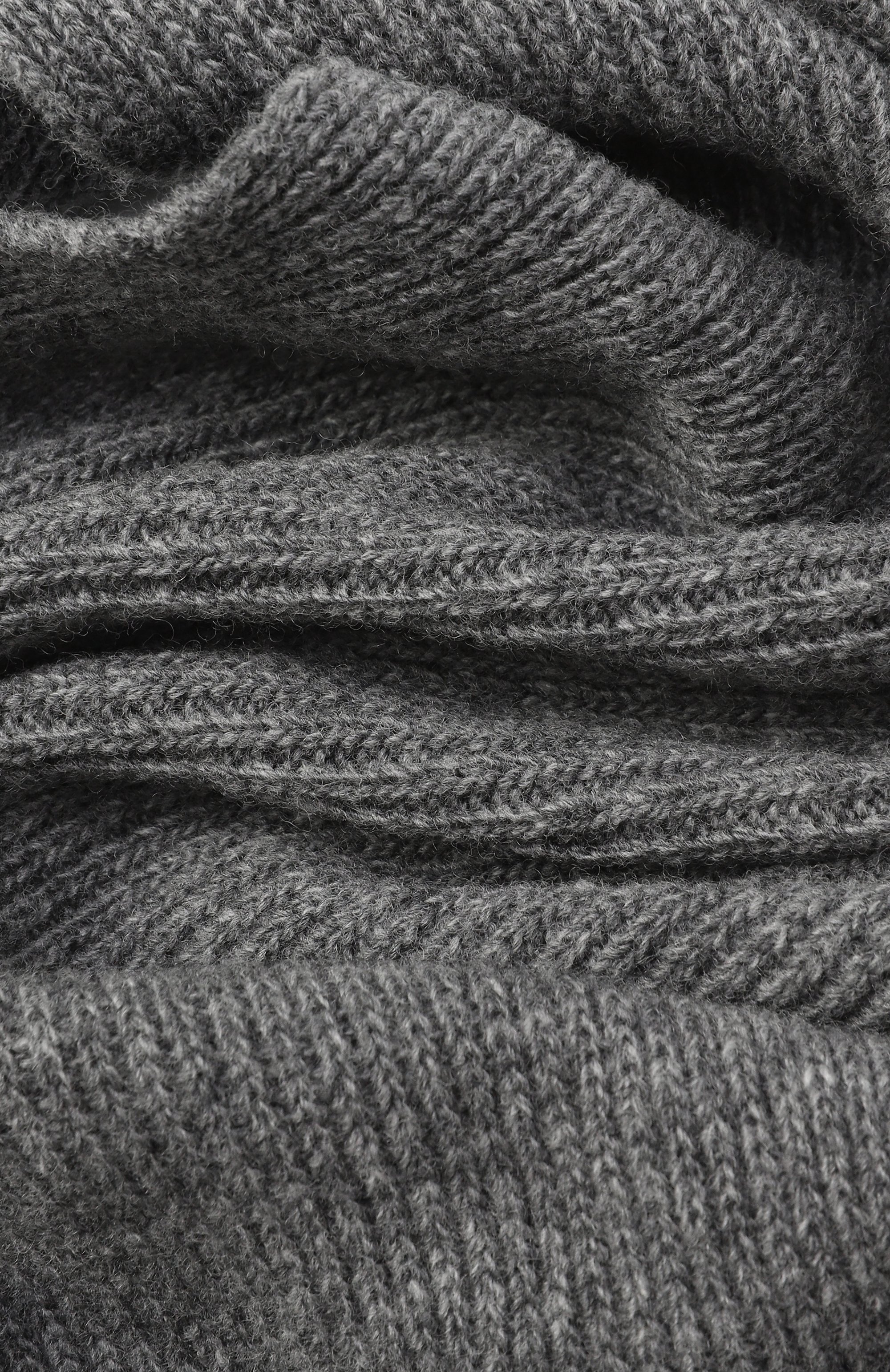 Шерстяной шарф IL GUFO серого цвета по цене 12900 руб., арт. A25GSP0002EM220, фото 2 Шерстяной шарф IL GUFO, арт. A25GSP0002EM220, фото 2